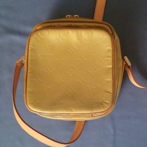 Louis Vuitton Gold Vernis Wooster Crossbody